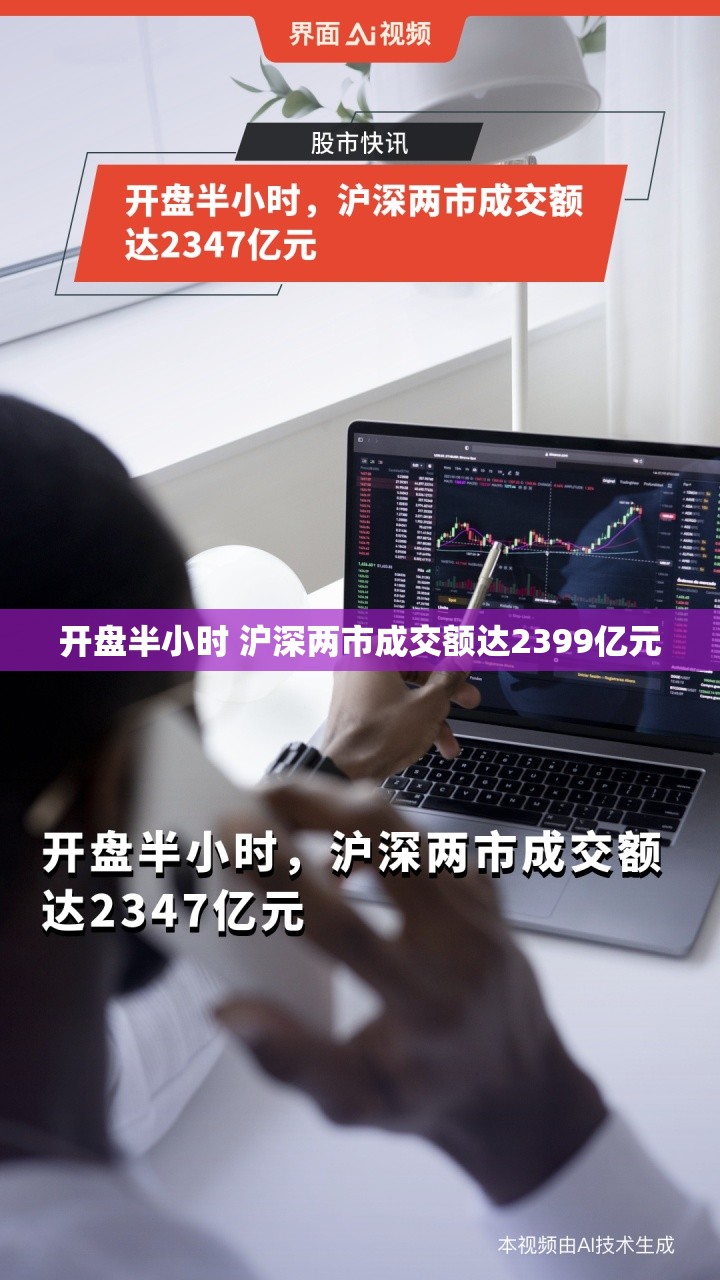 开盘半小时 沪深两市成交额达2399亿元