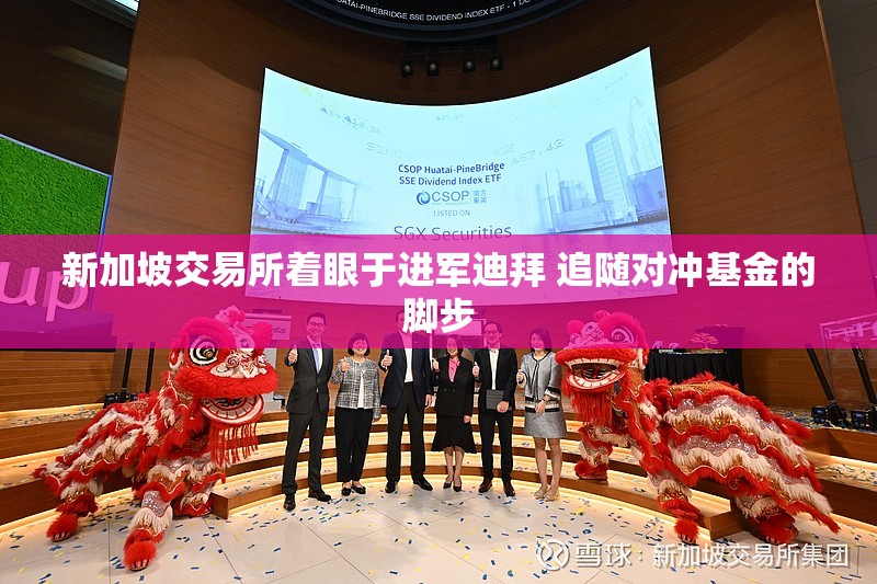 新加坡交易所着眼于进军迪拜 追随对冲基金的脚步