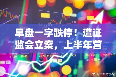早盘一字跌停！遭证监会立案，上半年营收不足3000万的*ST贤丰何去何从？
