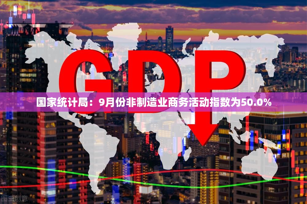 国家统计局：9月份非制造业商务活动指数为50.0%