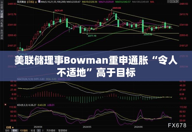 美联储理事Bowman重申通胀“令人不适地”高于目标