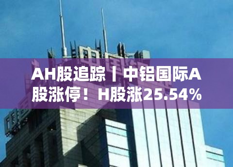 AH股追踪丨中铝国际A股涨停！H股涨25.54%