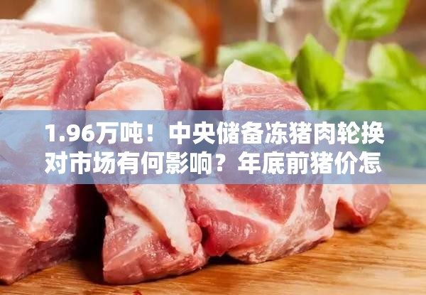 1.96万吨！中央储备冻猪肉轮换对市场有何影响？年底前猪价怎么走？