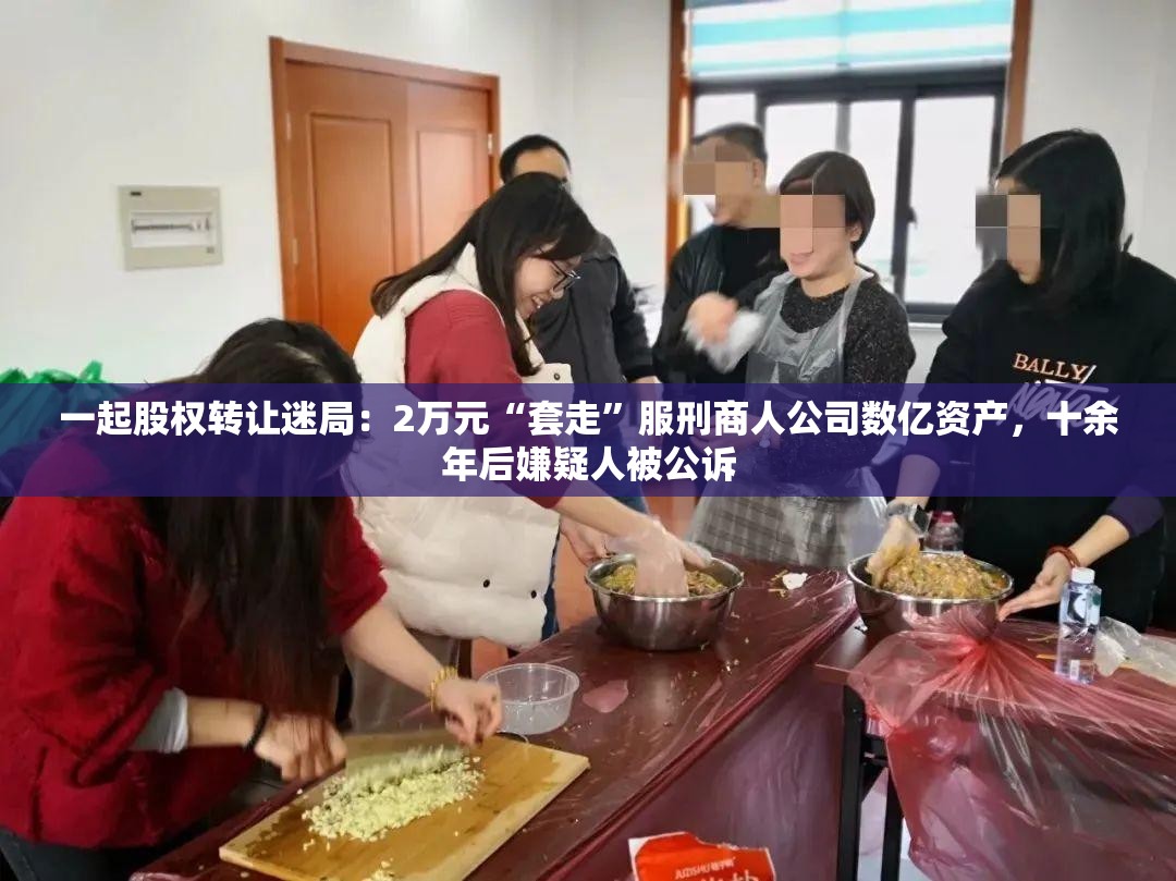 一起股权转让迷局：2万元“套走”服刑商人公司数亿资产，十余年后嫌疑人被公诉