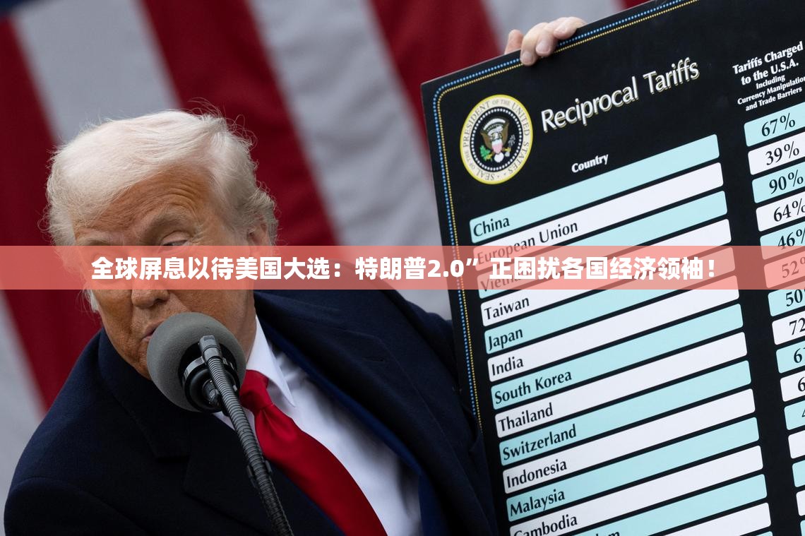 全球屏息以待美国大选：特朗普2.0”正困扰各国经济领袖！
