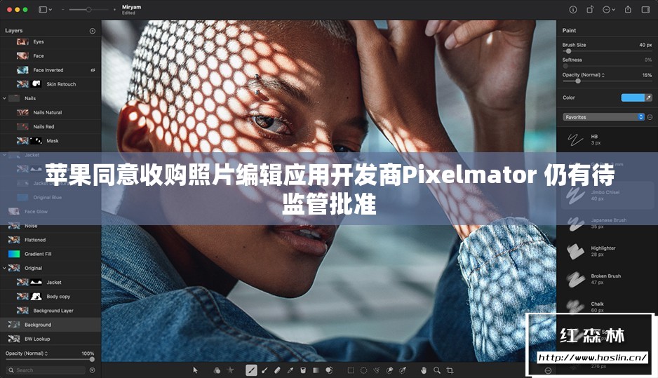 苹果同意收购照片编辑应用开发商Pixelmator 仍有待监管批准