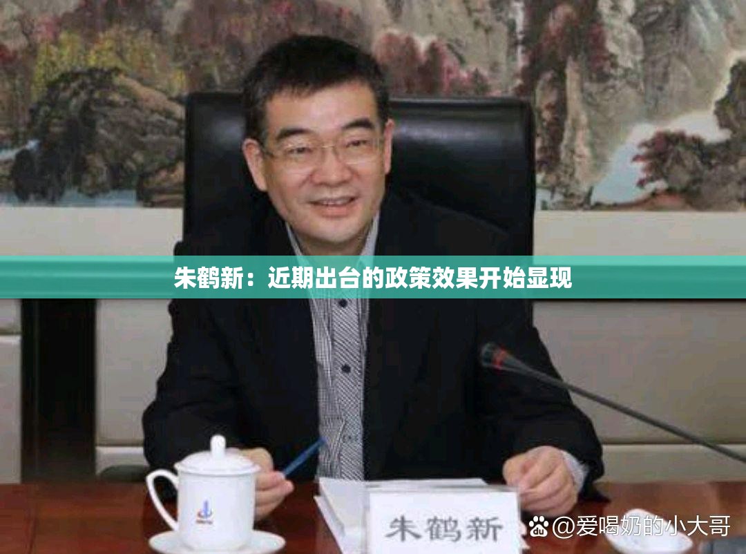 朱鹤新：近期出台的政策效果开始显现