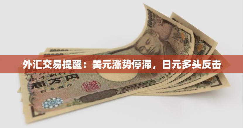 外汇交易提醒：美元涨势停滞，日元多头反击