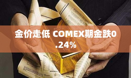 金价走低 COMEX期金跌0.24%