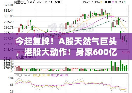 今起复牌！A股天然气巨头，港股大动作！身家600亿元董事长辞职