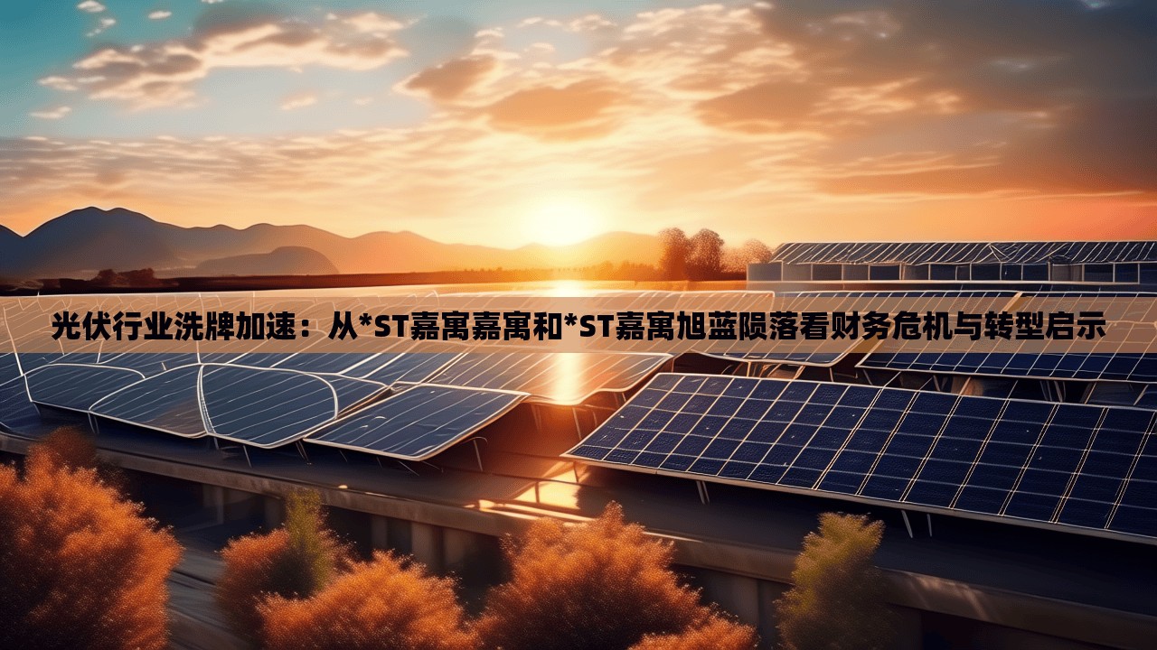 光伏行业洗牌加速：从*ST嘉寓嘉寓和*ST嘉寓旭蓝陨落看财务危机与转型启示
