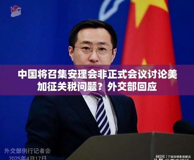 中国将召集安理会非正式会议讨论美加征关税问题？外交部回应