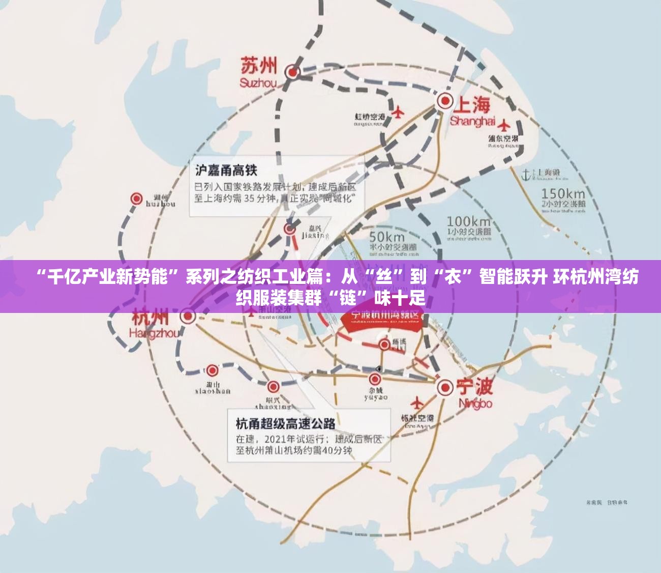 “千亿产业新势能”系列之纺织工业篇：从“丝”到“衣”智能跃升 环杭州湾纺织服装集群“链”味十足