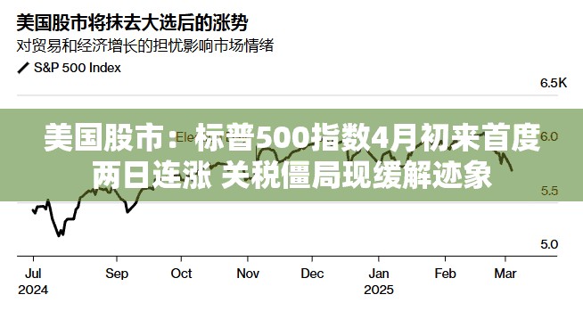 美国股市：标普500指数4月初来首度两日连涨 关税僵局现缓解迹象