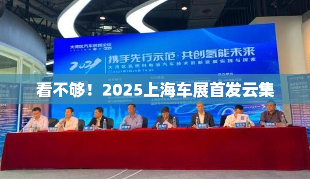 看不够！2025上海车展首发云集
