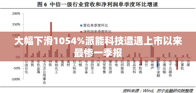 大幅下滑1054%派能科技遭遇上市以来最惨一季报