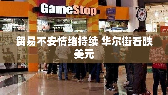 贸易不安情绪持续 华尔街看跌美元
