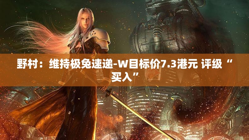 野村：维持极兔速递-W目标价7.3港元 评级“买入”