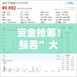 资金抢筹！鲸吞”大事持续催化，信创ETF基金（562030）连续9日吸金超9700万元