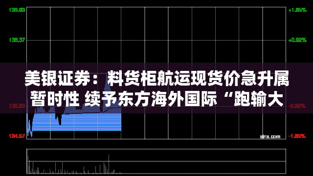 美银证券：料货柜航运现货价急升属暂时性 续予东方海外国际“跑输大市”评级