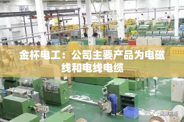 金杯电工：公司主要产品为电磁线和电线电缆