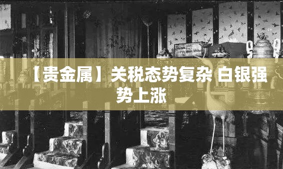 【贵金属】关税态势复杂 白银强势上涨
